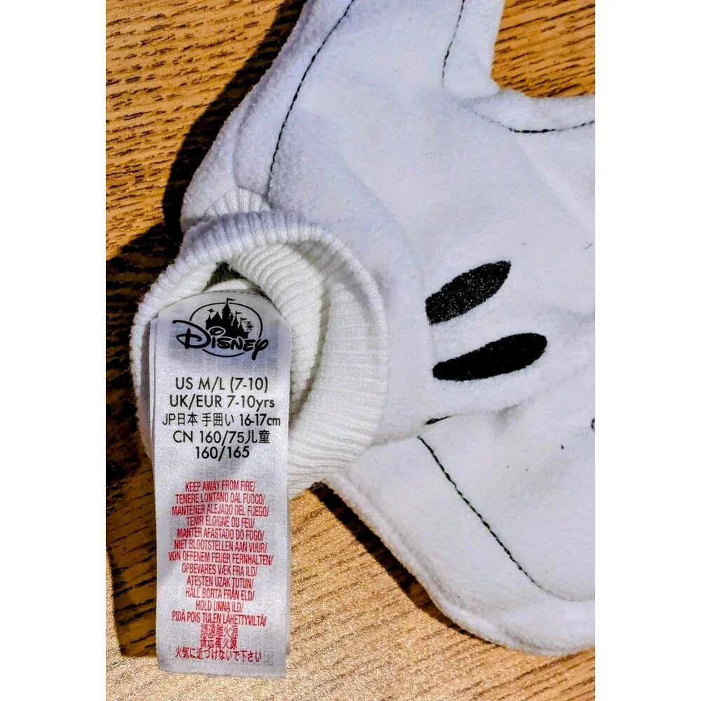 1 Right Hand Disney Mickey Mouse Kids M/L (7-10) Cosplay Single Glove Mitten EUC